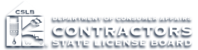 California Contractors State License Board (CSLB) seal