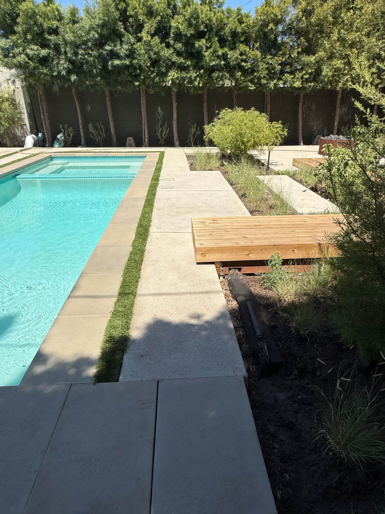 proj backyard remodel with custom pool gallery 5