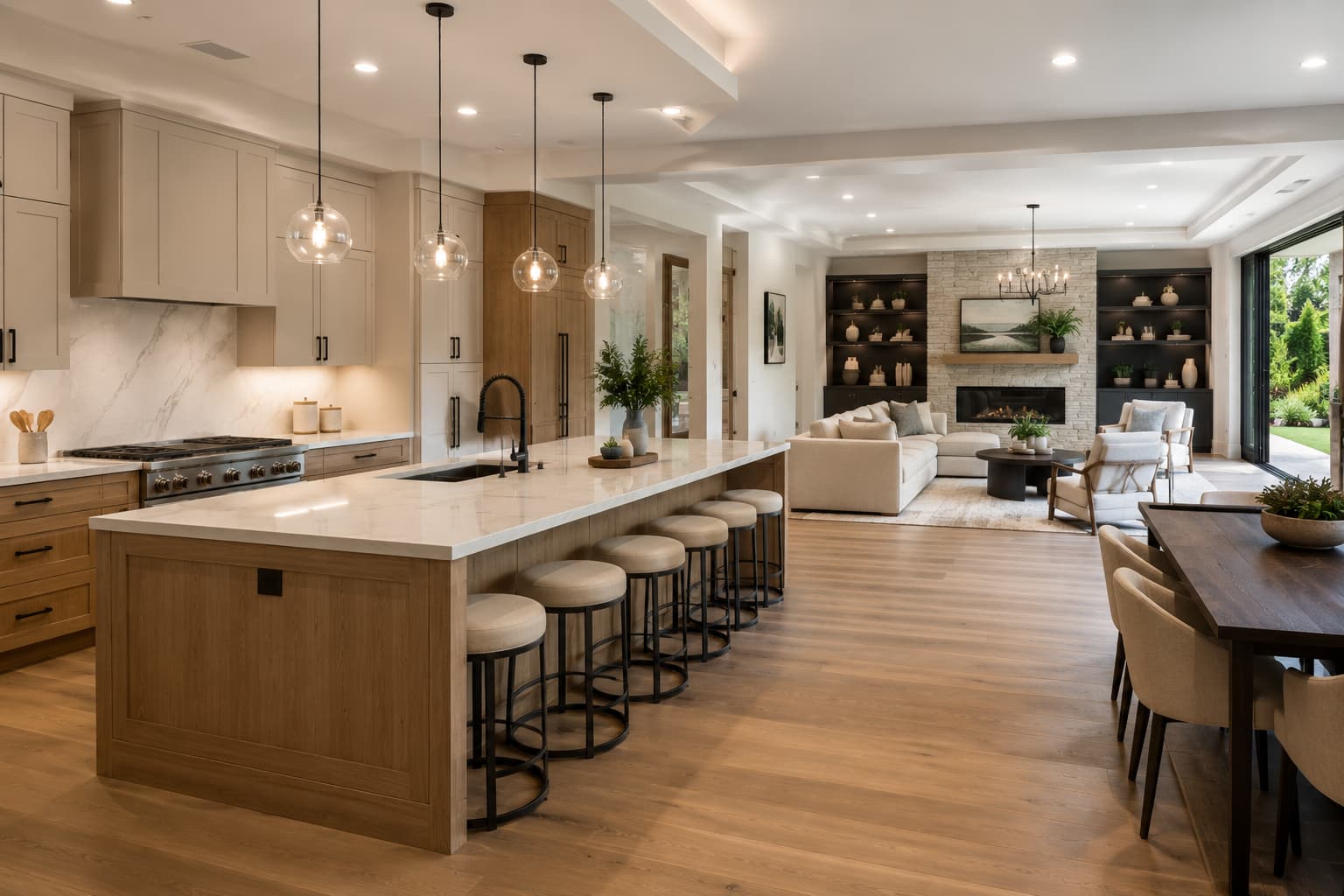 Luxury whole-home remodel that increases property value.