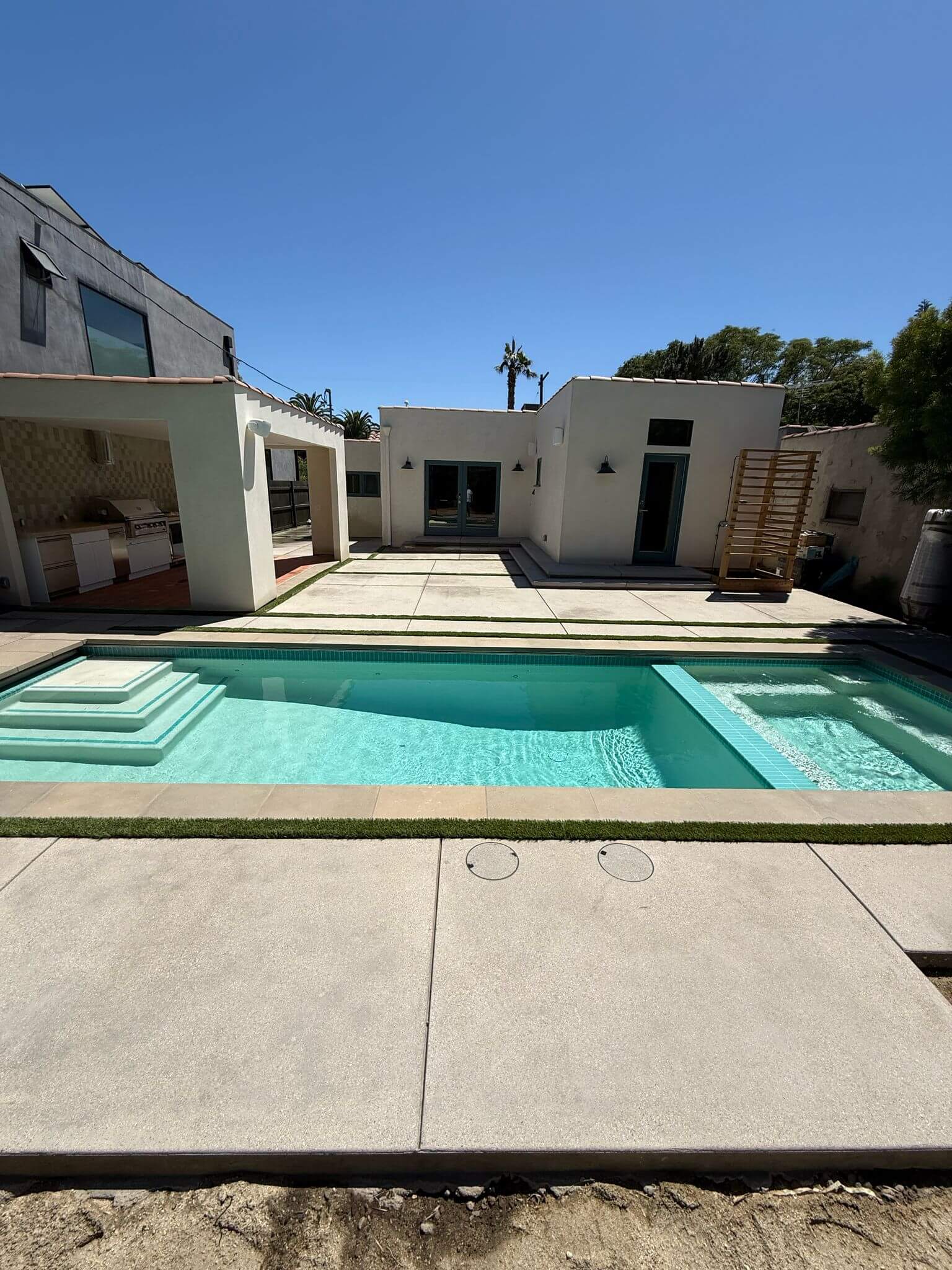 proj backyard remodel with custom pool gallery 0