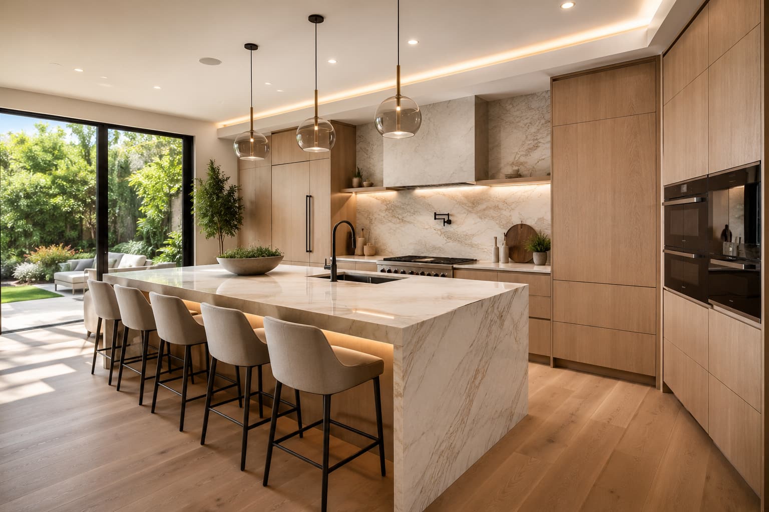 Luxury kitchen remodeling design in Woodland Hills for 2026.