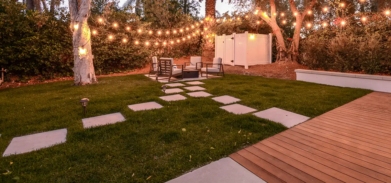 Backyard renovation, exterior remodeling