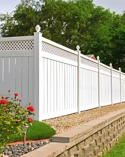 vinyl fence installation